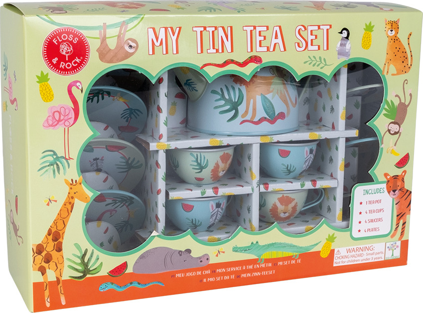 Jungle 14pc Tea Set