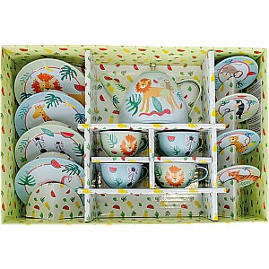Jungle 14pc Tea Set