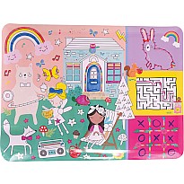 Rainbow Fairy Coloring Fun and Games Mat