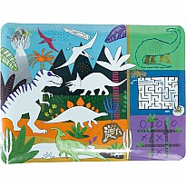 Dino Coloring Fun and Games Mat