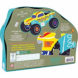 Floss and Rock "Monster Truck" (20 pc Shaped Puzzle)