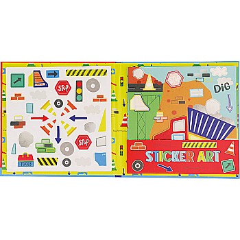 Sticker Art, Construction