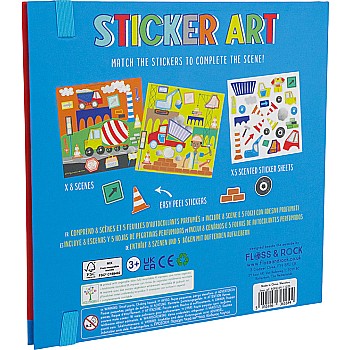 Sticker Art, Construction