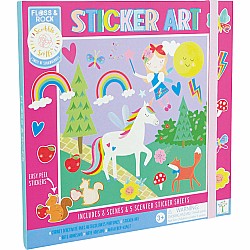 Sticker Art, Rainbow Fairy
