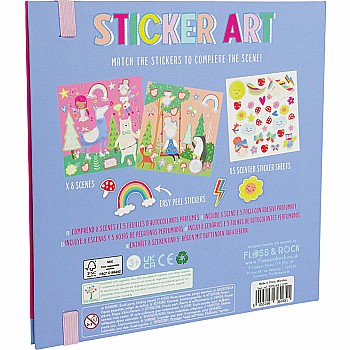 Sticker Art, Rainbow Fairy