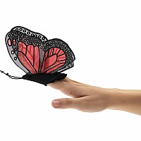 Mini Butterfly, Monarch Finger Puppet