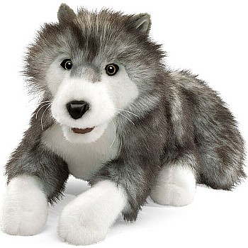 Wolf, Timber Hand Puppet