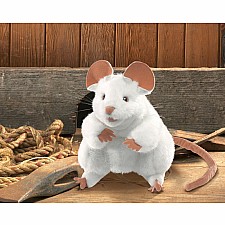 White Mouse Puppet