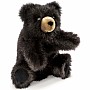 Black Baby Bear Hand Puppet