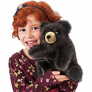 Bear, Baby Black Hand Puppet