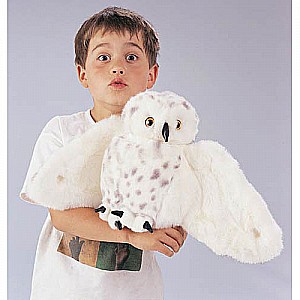 Puppet Snowy Owl