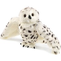 Owl, Snowy Hand Puppet