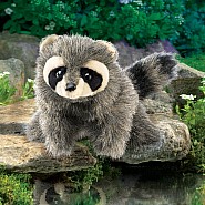 Baby Raccoon Hand Puppet