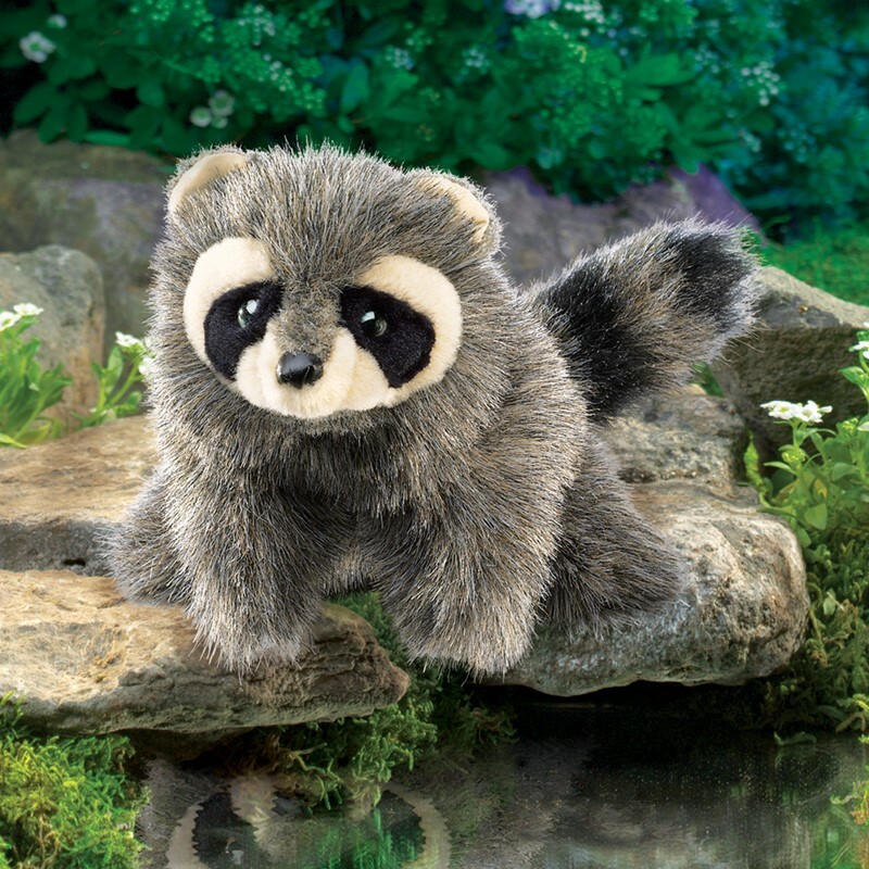 Raccoon, Baby Hand Puppet