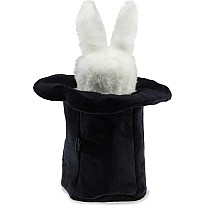 Rabbit in Hat Hand Puppet