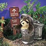 Raccoon/Garbage Can Puppet