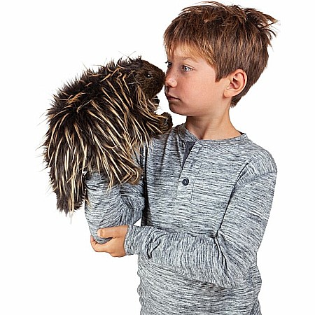 Porcupine Hand Puppet