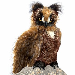 Great Horned Owl Hand Puppet