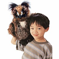 Great Horned Owl Hand Puppet