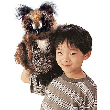 Owl, Great Horned Hand Puppet