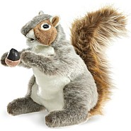 Squirrel, Gray Hand Puppet