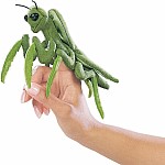 Mini Praying Mantis Finger Puppet.