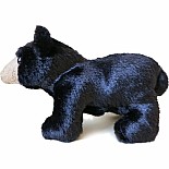 Mini Bear, Black Finger Puppet