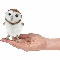 Mini Barn Owl Finger Puppet