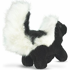 Mini Skunk Finger Puppet