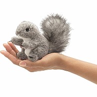 Mini Squirrel Finger Puppet