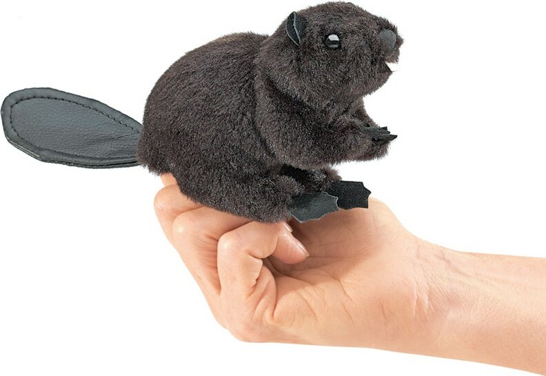 Mini Beaver Finger Puppet by Folkmanis 2651 for sale online 