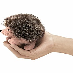 Mini Hedgehog Finger Puppet