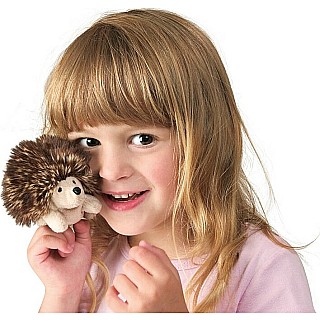 Mini Hedgehog Finger Puppet