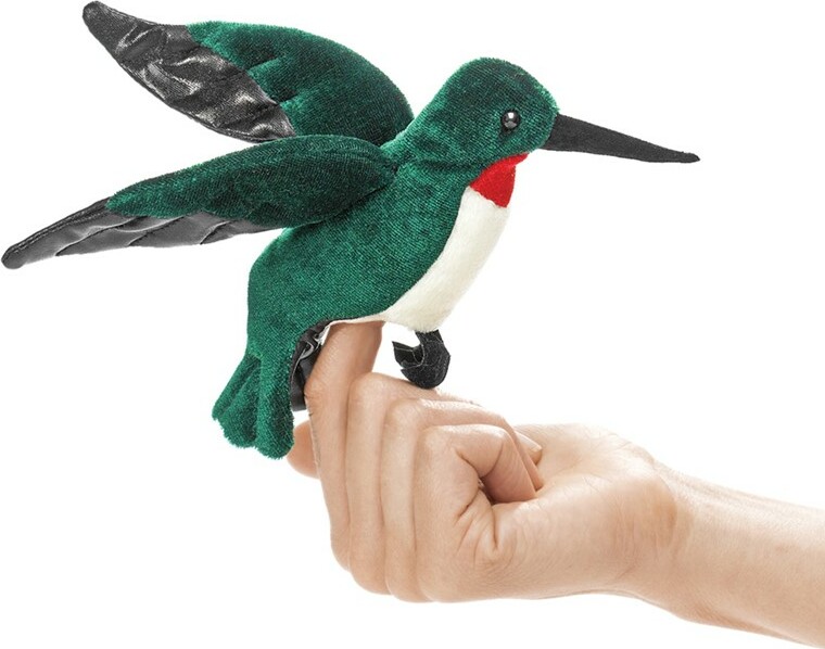 Mini Hummingbird Finger Puppet. - Toy Sense