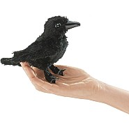 Mini Raven Finger Puppet