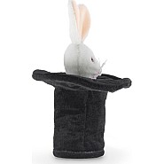 Mini Rabbit In Hat Finger Puppet