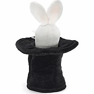 Mini Rabbit In Hat Finger Puppet
