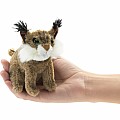 Mini Bobcat Finger Puppet