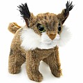 Mini Bobcat Finger Puppet