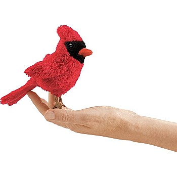 Mini Cardinal Finger Puppet