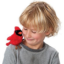 Mini Cardinal Finger Puppet