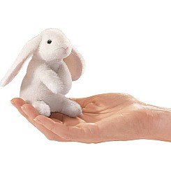 Mini Rabbit, Lop Eared Finger Puppet