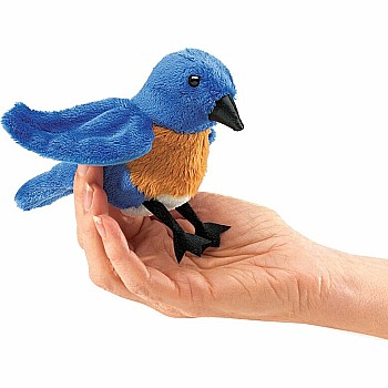 Mini Bluebird Finger Puppet