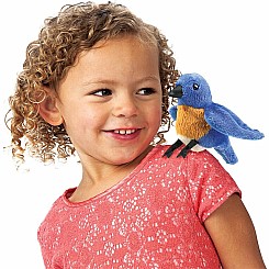 Mini Bluebird Finger Puppet