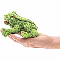 Mini Frog Finger Puppet