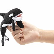 Mini Orca Finger Puppet