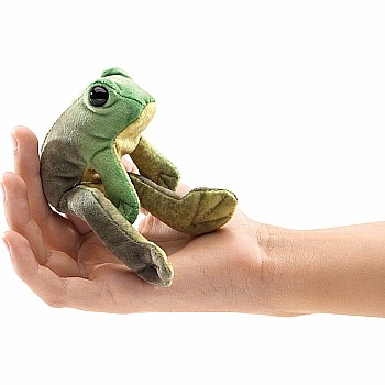Sitting Frog Finger Puppet