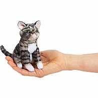 Mini Cat, Tabby Finger Puppet