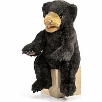 Folkmanis Black Bear Cub Hand Puppet