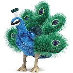 Small Peacock Puppet